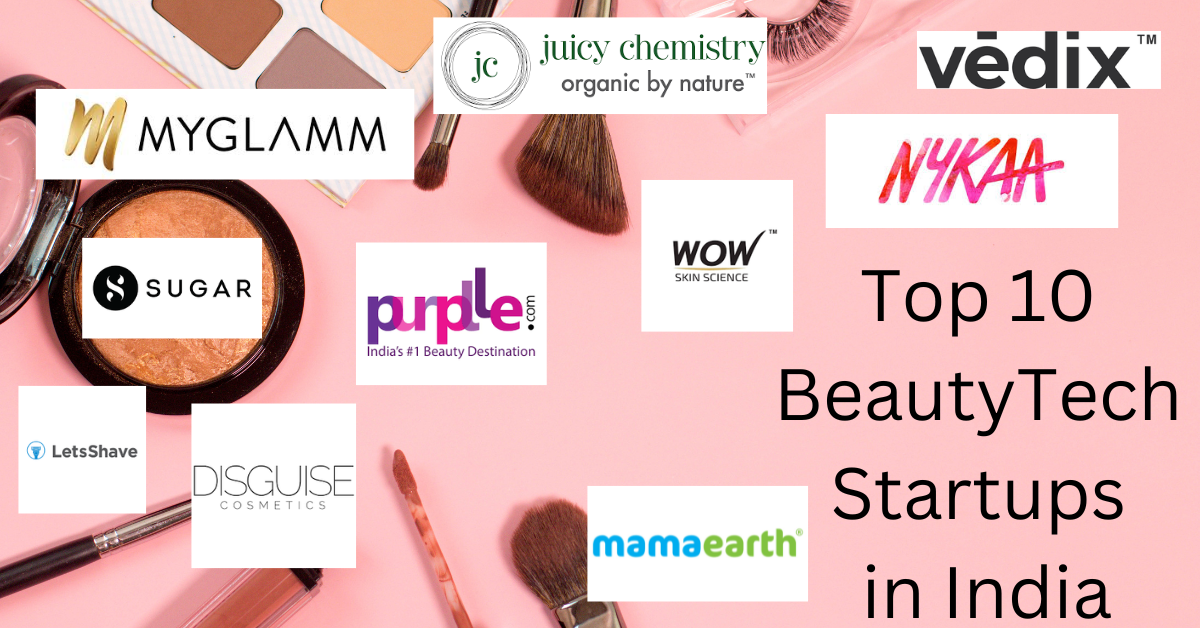 Top 10 BeautyTech Startups in India