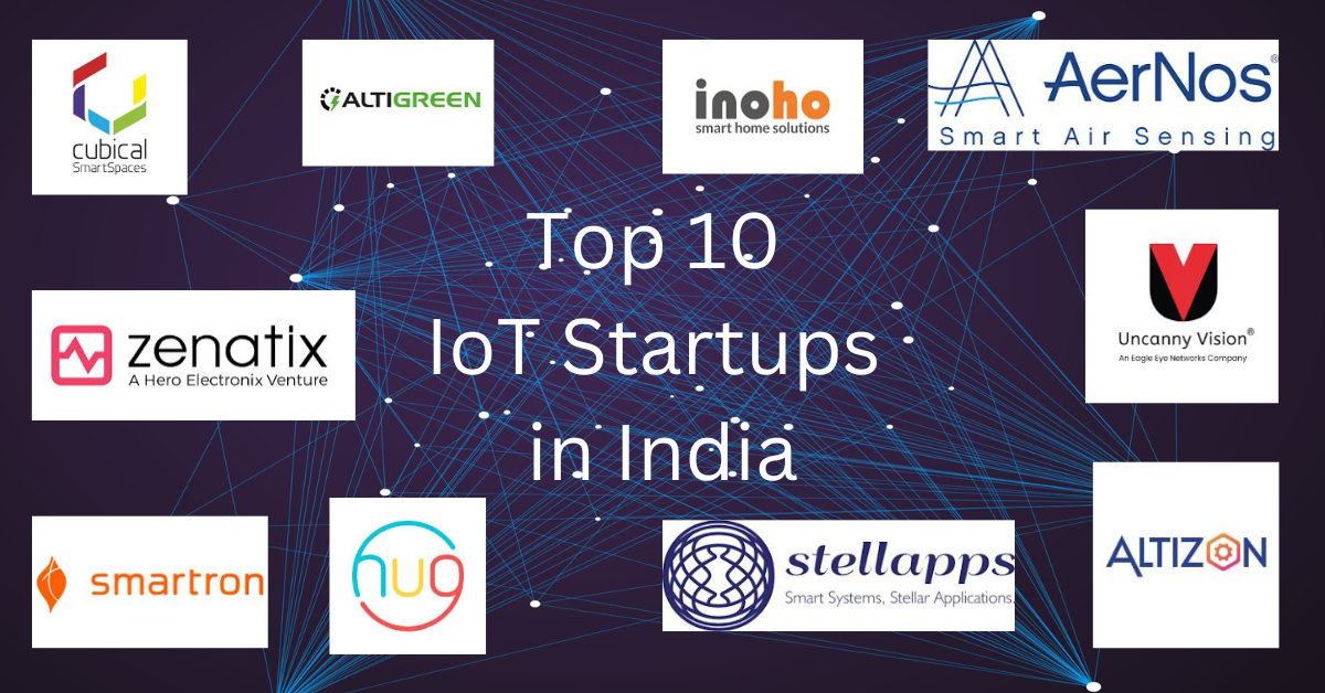 Top 10 IoT Startups in India