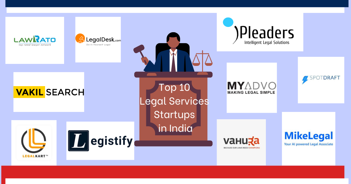 Top 10 Legal Services Startups in India