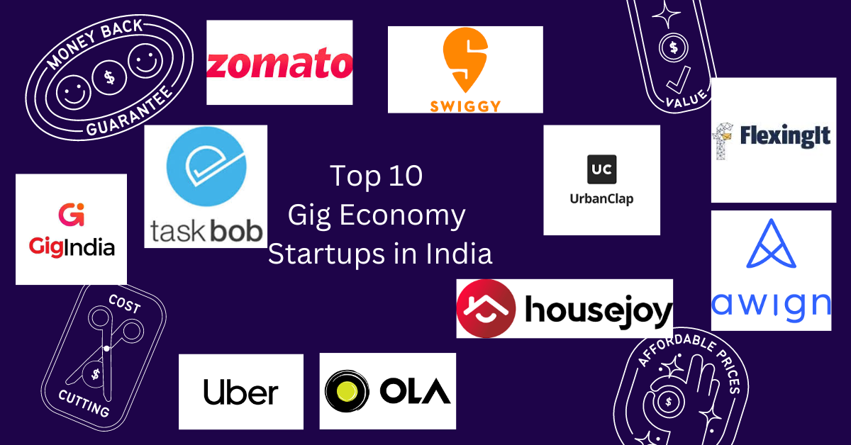 Top 10 Gig Economy Startups in India