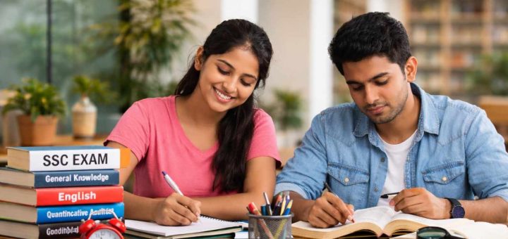 Staff Selection Commission SSC exam preparation by Indian students